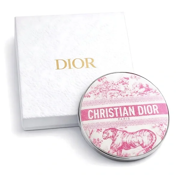Christian Dior Paris Toile de Jouy Compact Mirror VIP GLAM Collector Piece New - Picture 5 of 5